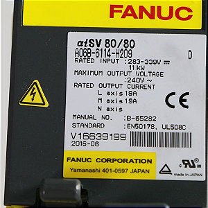 FANUC A06B-6114-H209 ALPHA i