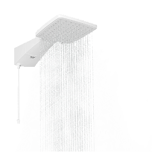 DUCHA QUADRATTA ELETRONICA 127V 5500W BRANCO - ZAGONEL