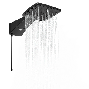 DUCHA QUADRATTA ELETRONICA 220V 7700W BLACK - ZAGONEL