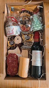Cesta Caixa Cabernet Natal