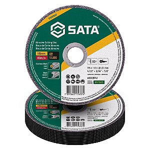 Disco de Corte Sata Metal/Inox 115x1,0mm 4.1/2P