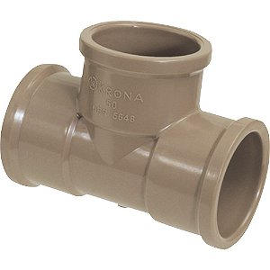Tee Soldável Krona 20mm para Tubos PVC
