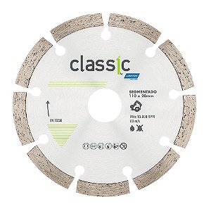 Disco de Corte Norton Classic 110x20mm Segmentado