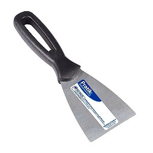 Espátula Pratik Aço Temperado 6cm Cabo Plástico