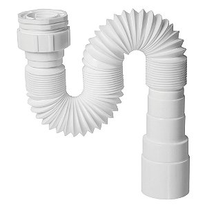 Sifão Extensível Universal Krona Branco 73cm