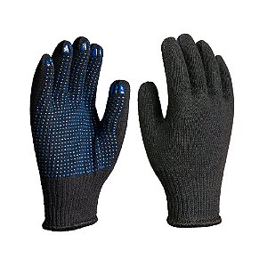 Luva Imbat Tricotada Preta 2 Fios Leve