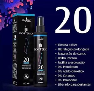 Liso Eterno Finalizador 20 Benefícios Mary Life 130ml