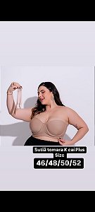 Sutiã plus SIZE tomara que caia
