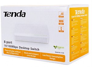 Switch ethernet 08 portas