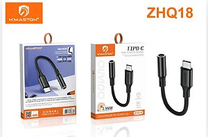 adaptador de áudio P2 x USB-C