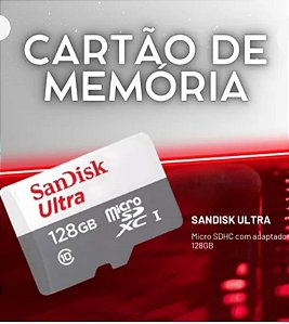cartão de memória micro SD 128GB