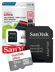 cartão de memória micro SD 32GB