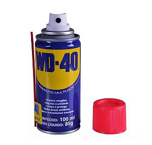 desengripante WD-40 - Limpa contato.