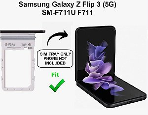 gaveta chip para celular Samsung Z Flip 3 5G