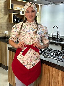 Dólma Iría+ Avental Leonilda+ Turbante