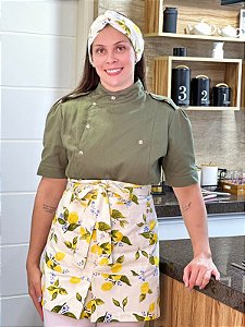 Dólma Iría + Avental Laura + Turbante