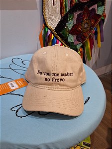 Boné Eu vou me acabar no frevo