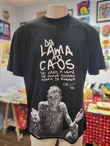 Camisa Da Lama ao Caos - Preta