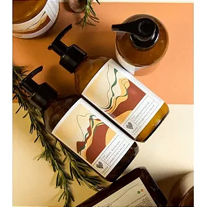 KIT XAMPU E CONDICIONADOR LARANJA DOCE com alecrim, 200ml