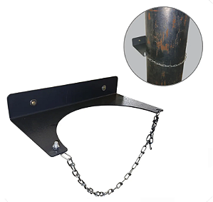Suporte Para Cilindro Grande Com Corrente E Parafuso