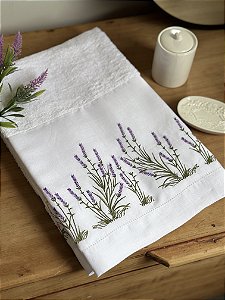 TOALHA DE ROSTO LAVANDA