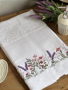 TOALHA DE ROSTO JARDIM