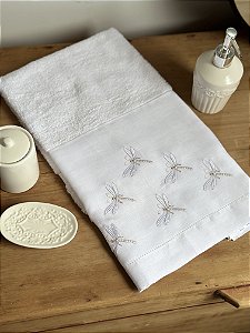 TOALHA DE ROSTO LIBÉLULAS