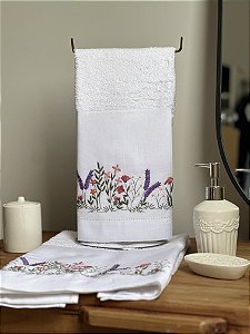 TOALHA DE MÃO JARDIM