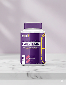 DailyHair – Suplemento para Cabelos, Pele e Unhas | 60 cápsulas (30 porções)