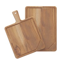 Kit de Tábuas Tramontina em Madeira Teca 40x28 cm