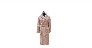 Roupão Fleece Toque Macio Com Alça Para Pendurar Rosa