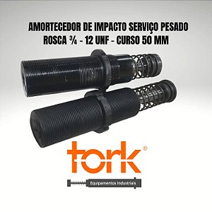 Amortecedor de impacto industrial Rosca 3/4" X 12 UNF curso 50 mm em São Paulo