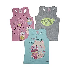 Blusa Regata Cotton Nadador