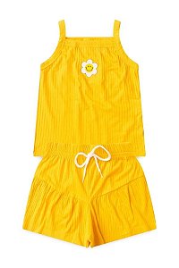 Conjunto Feminino Infantil Ribaninha De Verão