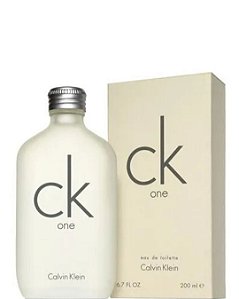 CK One Unissex Calvin Klein 200ml Eau De Toilette