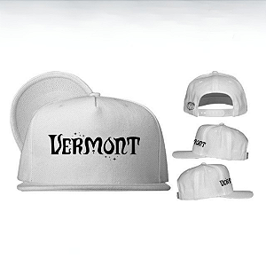 Boné aba reta Vermont - Branco