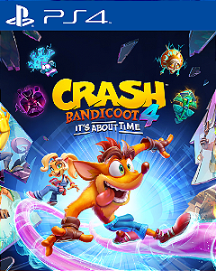 Crash Bandicoot 4: It's About Time PS4 Mídia Digital