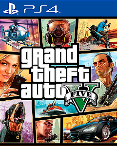 GTA 5 Grand Theft Auto V PS4 Mídia Digital