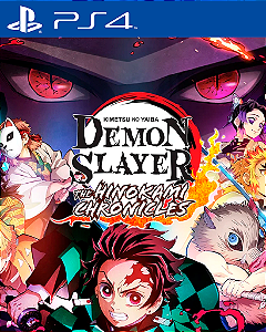 Demon Slayer Kimetsu no Yaiba The Hinokami Chronicles PS4 Mídia Digital