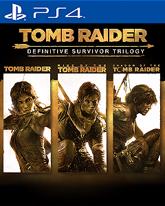 Tomb Raider: Definitive Survivor Trilogy PS4 Mídia Digital