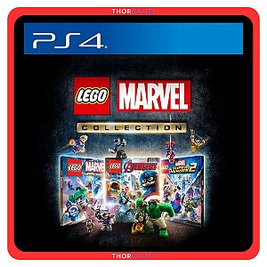 Coleção LEGO Marvel PS4 Mídia Digital