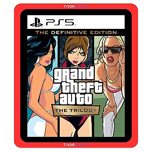 GTA Grand Theft Auto The Trilogy The Definitive Edition PS5 Mídia Digital