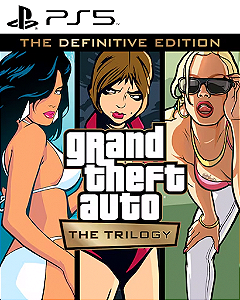 GTA Grand Theft Auto The Trilogy The Definitive Edition PS5 Mídia Digital