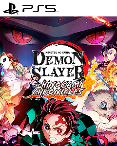 Demon Slayer Kimetsu no Yaiba The Hinokami Chronicles PS5 Mídia Digital