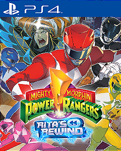 Mighty Morphin Power Rangers Ritas Rewind PS4 Mídia Digital
