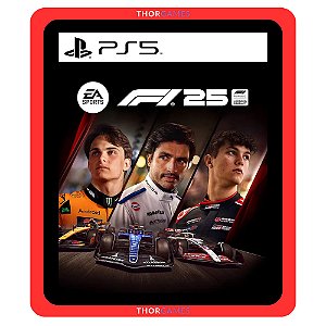 F1 25 PS5 Mídia Digital