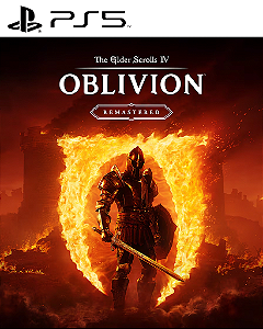 The Elder Scrolls IV Oblivion Remastered PS5 Mídia Digital