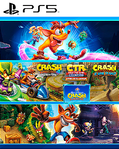 CRASH BANDICOOT PACOTE CRASHVERSÁRIO PS5 MÍDIA DIGITAL