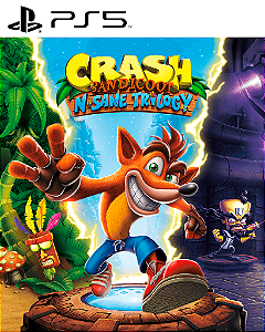 Crash Bandicoot N. Sane Trilogy PS5 Mídia Digital