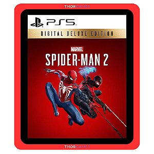 Marvels Spider-Man 2 Deluxe Edition PS5 Mídia Digital